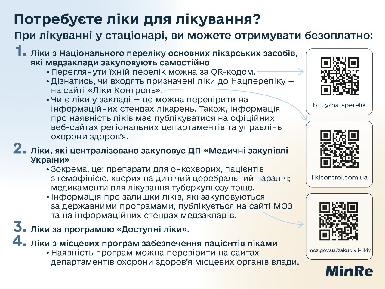 ІНФОРМАЦІЯ  ДЛЯ ВНУТРІШНЬО ПЕРЕМІЩЕНИХ ОСІБ